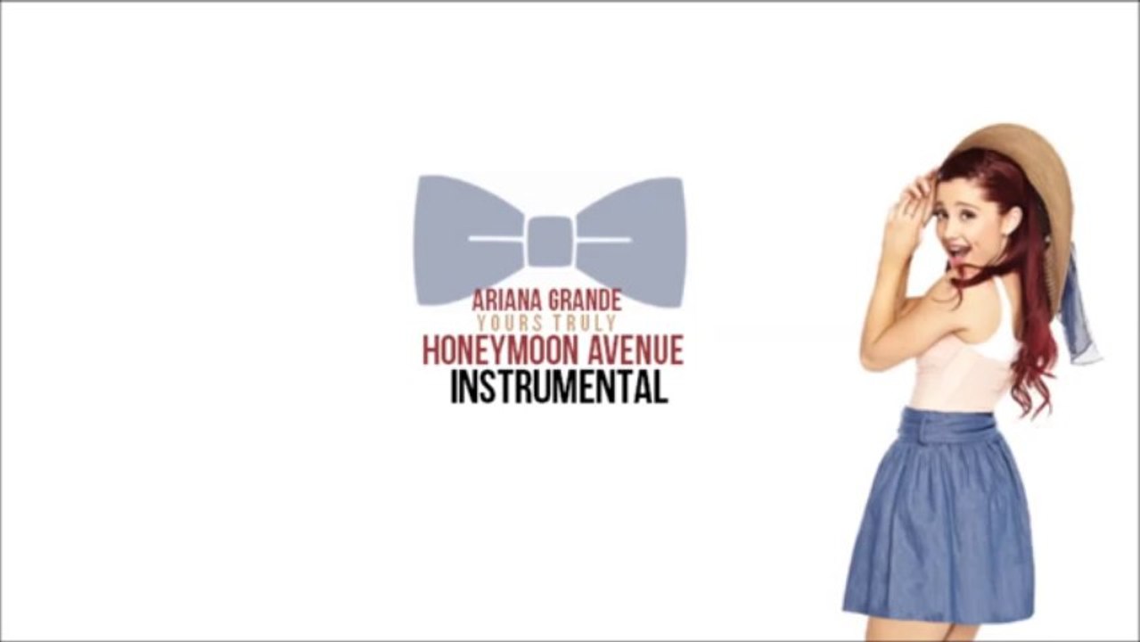 Ariana Grande Honeymoon Avenue Instrumental w/background vocals