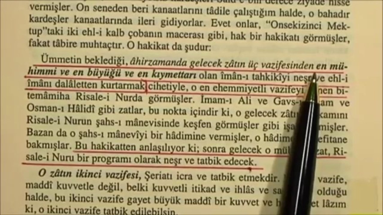 BEDİÜZZAMAN DİYOR Kİ:  MEHDİ İMAN HAKİKATLERİNİ TEKNOLOJİNİN TÜM İMKANLARIYLA ANLATACAK