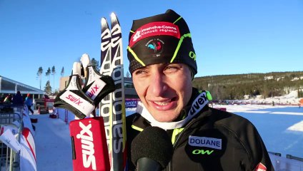 COMBINE itw de Jason Lamy-Chappuis après sa victoire