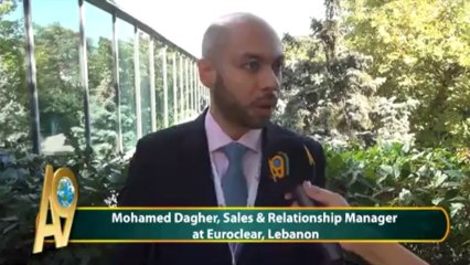 Mohamed Dagher, Sales & Relationship Manager at Euroclear, Lebanon