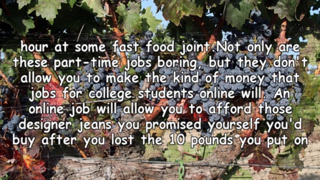 Best Online Jobs For College Students Anywhere Anytime