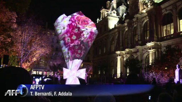 Lyon: ouverture de la traditionnelle fête des Lumières