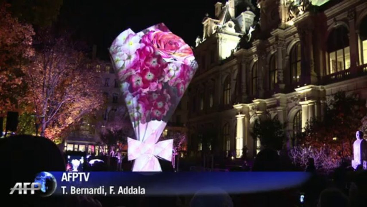 Lyon: ouverture de la traditionnelle fête des Lumières