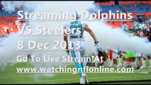 Dolphins VS Steelers Live Online
