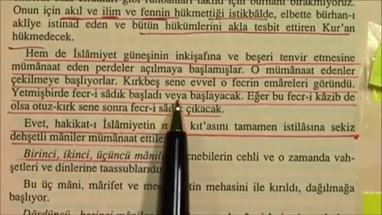 BEDİÜZZAMAN DİYOR Kİ  MEHDİ 1981 - 1991 Lİ YILLARDA FAALİYET YAPACAK