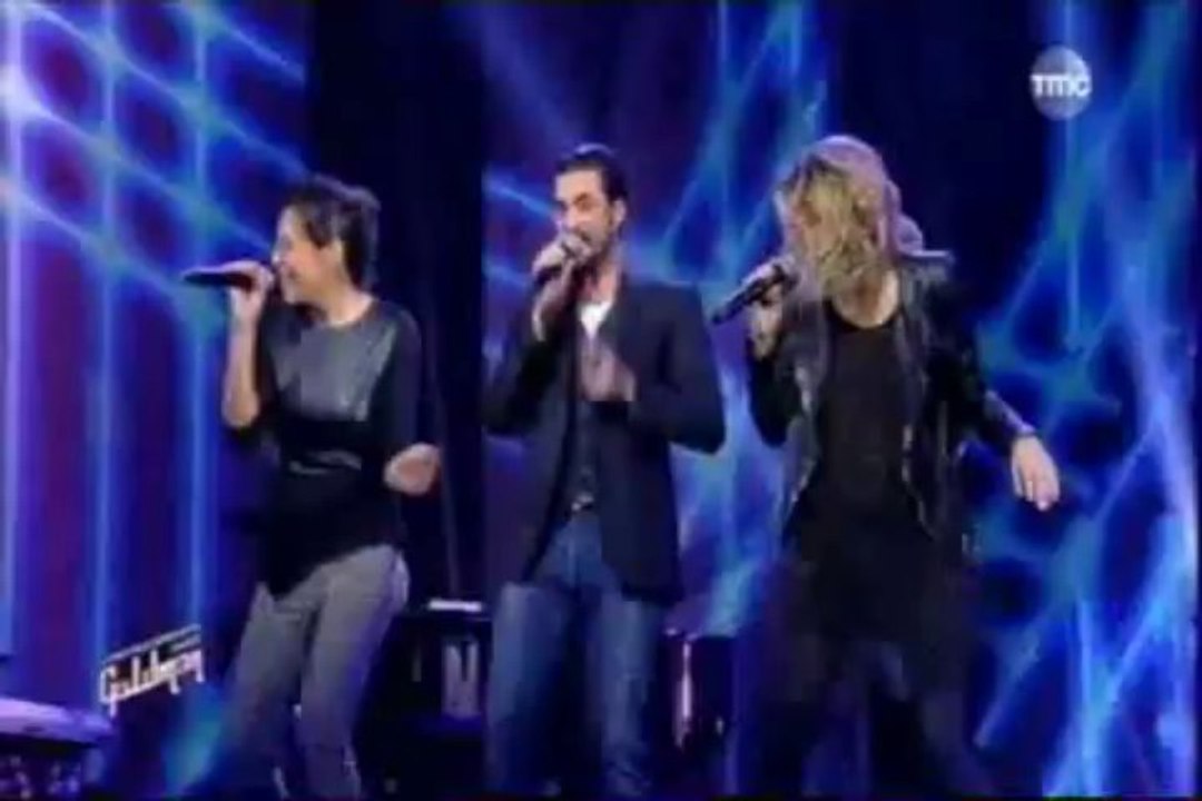 A .Bourgeois  - Zaho  -  F. Mothe   -  Un Deux Trois  -  In Live  - 05 12 2013 -
