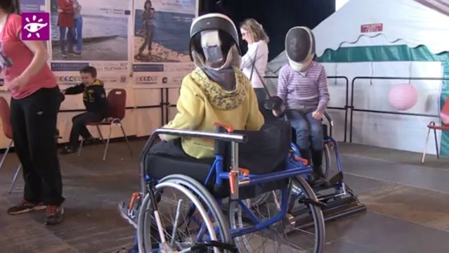 Téléthon 2013 : Accueil des enfants du pays de Château-Gontier (53)