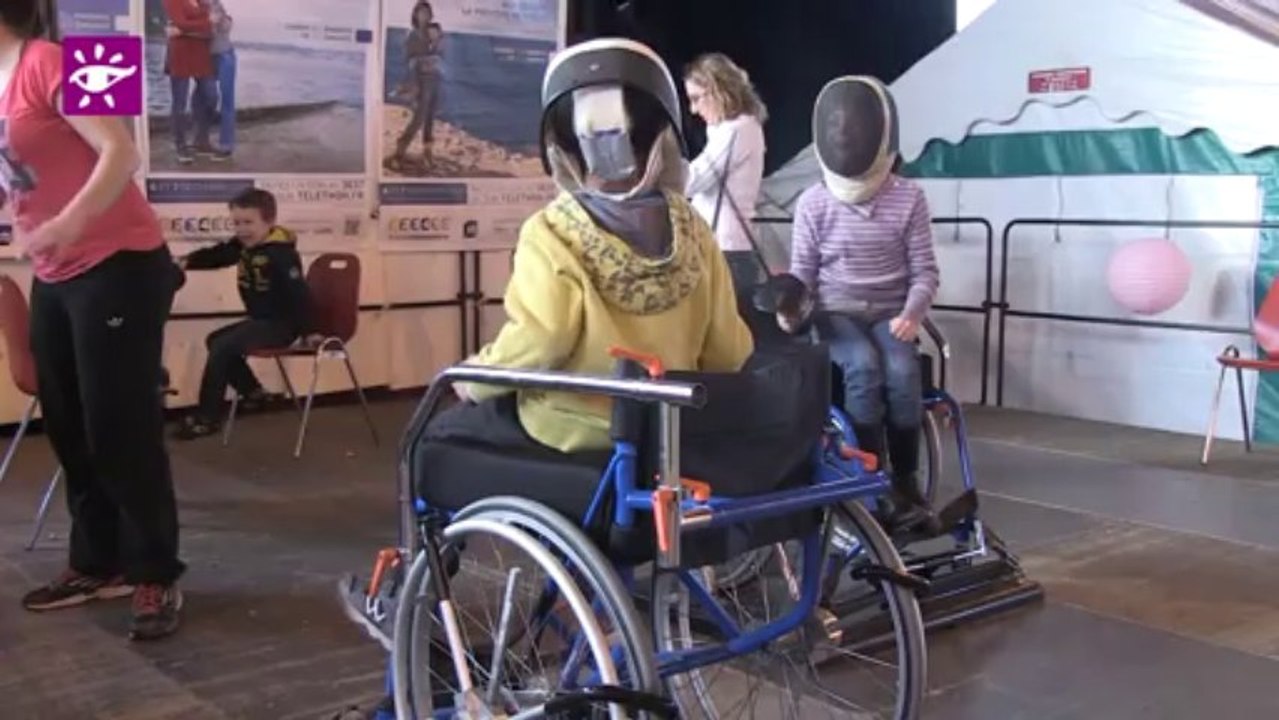Téléthon 2013 : Accueil des enfants du pays de Château-Gontier (53)