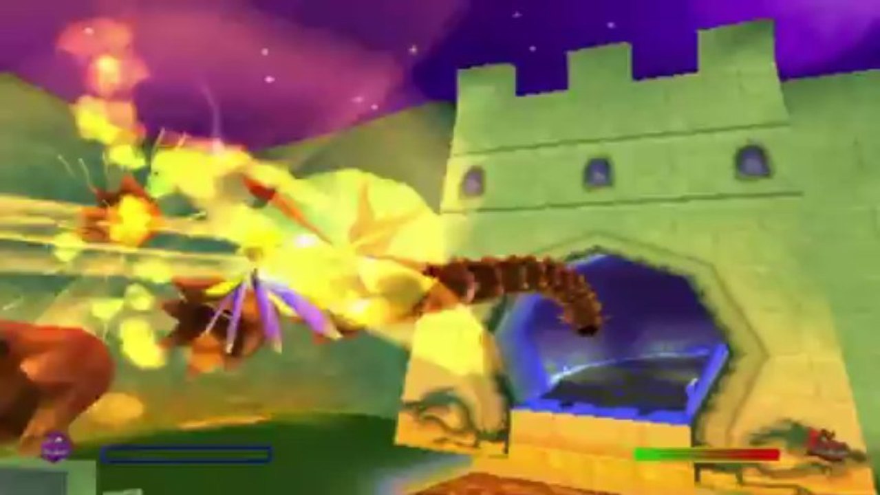 Spyro : Year of the Dragon - Lac Crépusculaire : Usine de feux d'artifice [Partie 1]