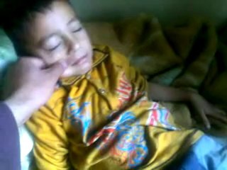 Sleeping balti boy...