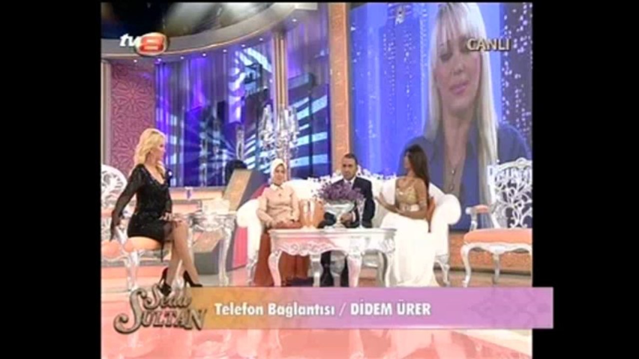 Didem Ürer'in TV 8 kanalı ile yaptığı canlı telefon bağlantısı
