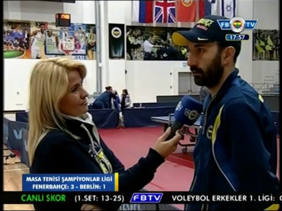 Fenerbahçe Masa Tenisi Takımımız, Berlin'i 3-1 Yenerek Şampiyonlar Liginde Yarı Finale Çıktı!