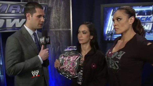 WWE App: AJ Lee Talks the Slammy Awards