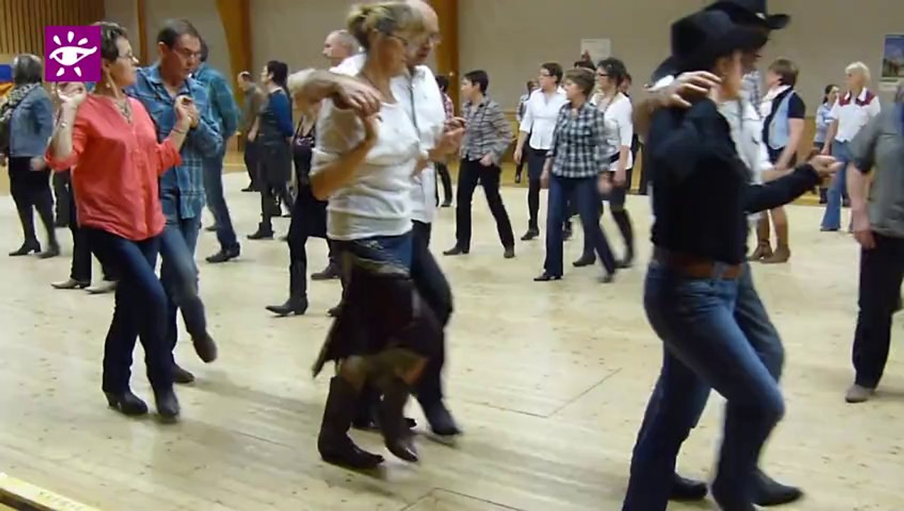 Téléthon 2013 : bal country à l'Huisserie (53)