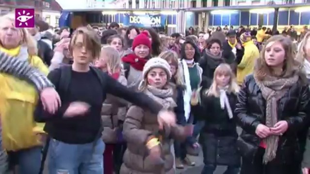 Téléthon 2013 : Flashmob à Saint Omer (62)