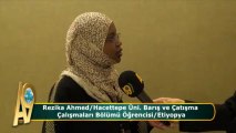 Rezika Ahmed / Hacettepe Üni. Barış ve Çatışma Çalışmaları Bölümü Öğrencisi / Etiyopya
