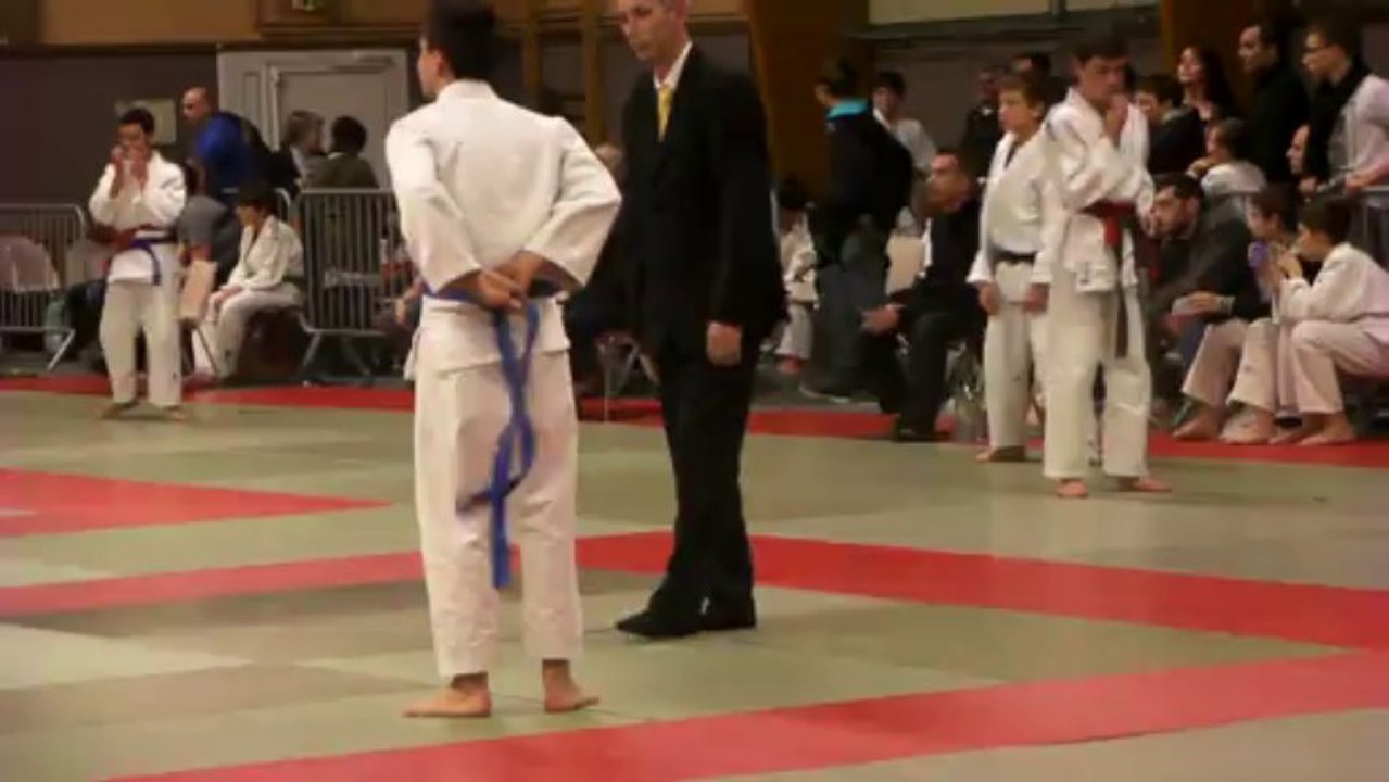 Tournoi Judo minimes 2013 Chauvigny - Jules SCHWAB Finale -60kg