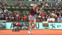 Roland Garros 2010 3rd Round Highlight Maria Sharapova vs Justine Henin