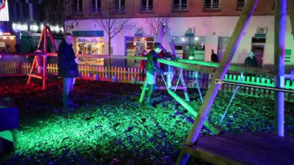 Marché et illuminations de noël à Tourcoing