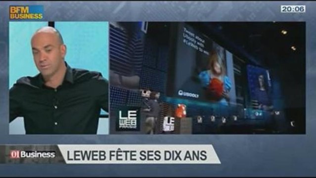 LeWeb fête ses dix ans: Loïc Le Meur dans 01Business - 07/12 1/4