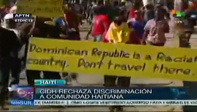 Por su racismo, protestan dentro y fuera de República Dominicana