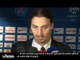 PSG - Sochaux (5-0) : pour Ibrahimovic, « une bonne réponse après notre dernier match »