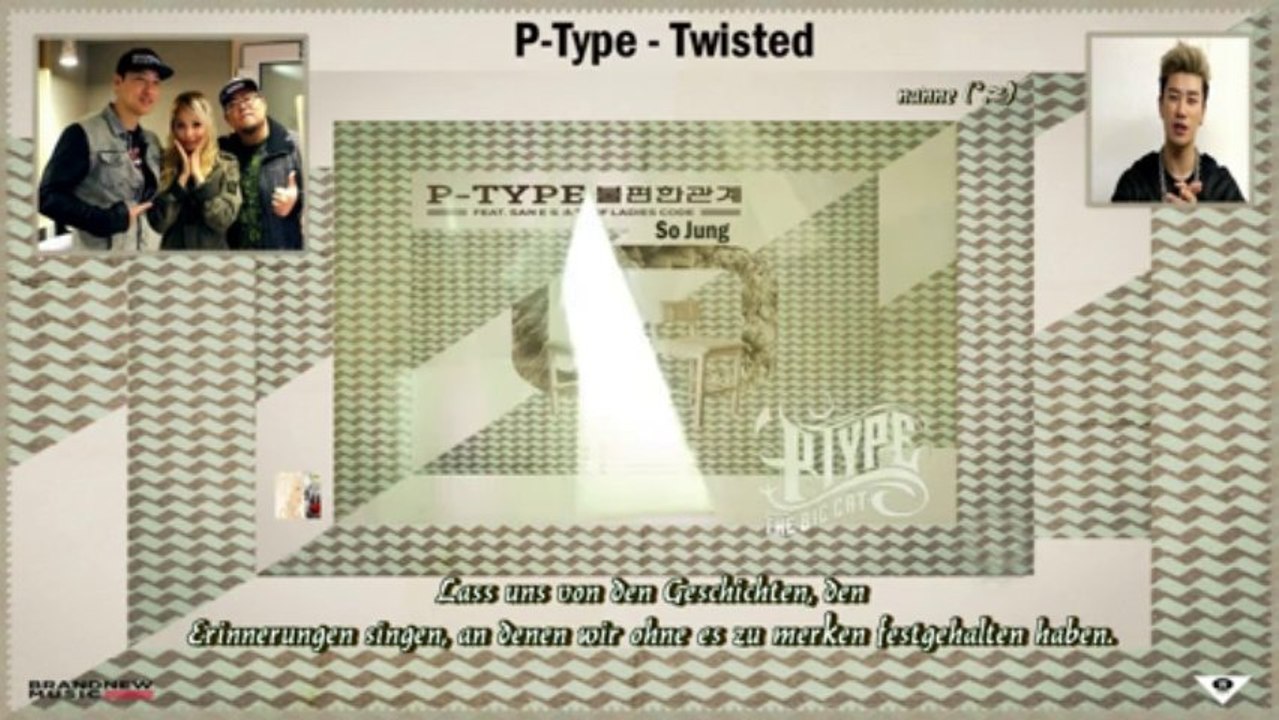 P-Type ft. San E and So Jung - Twisted k-pop [german sub]