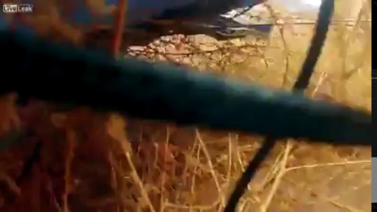 Cliff jump gone wrong