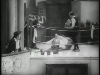 Chaplin a Fatty v ringu