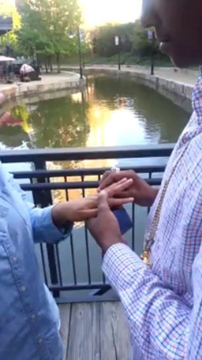 Michael Hubbard Proposes to Veronica Hatcher