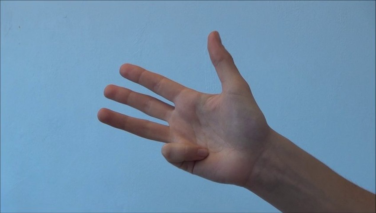 Le pouce est allé au marché