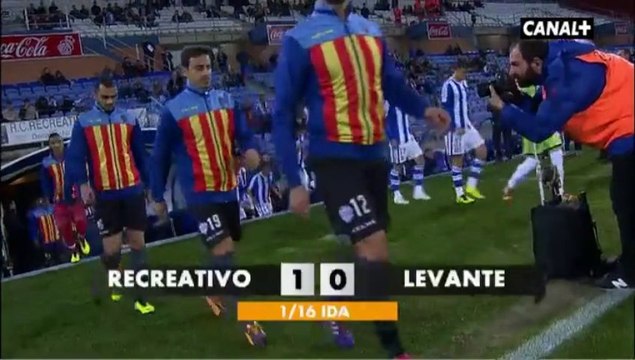 Copa del Rey Recreativo 1 Levante 0