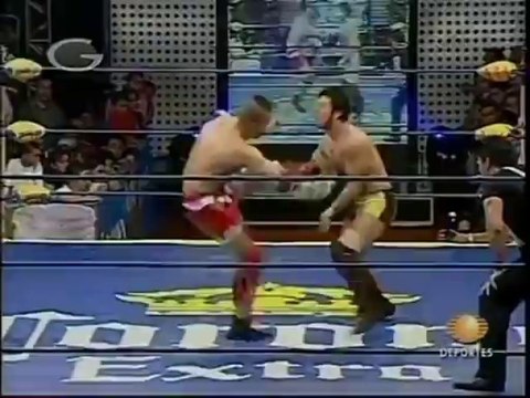 Joe Líder & Nicho el Millonario vs. Jack Evans & Teddy Hart vs. KENTA & Extreme Tiger (Ladder Match) - AAA 12/17/08