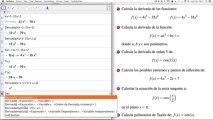 09 Geogebra CAS y Matemáticas. Derivadas