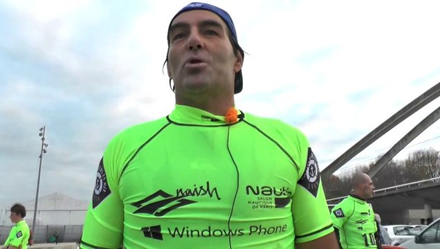 ITW Antoine Albeau Nautic SUP Paris Crossing 2013