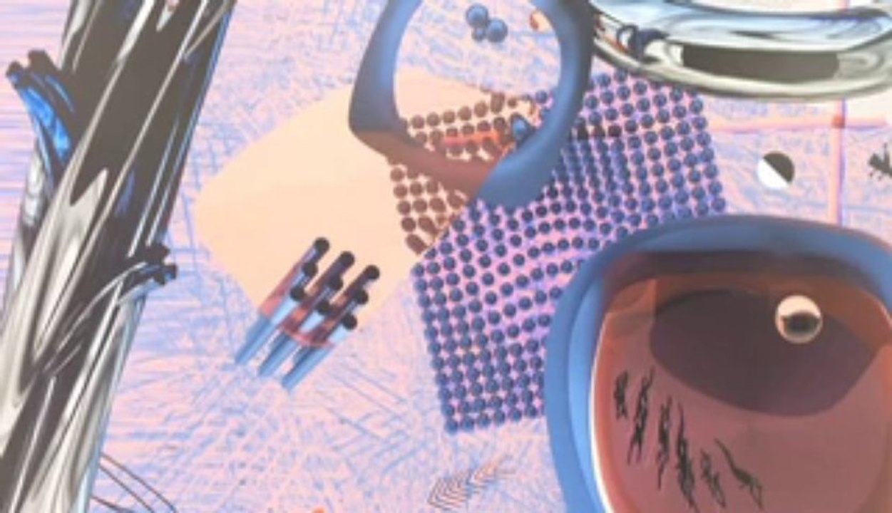 Expo Rose ciel et bleu bonbon