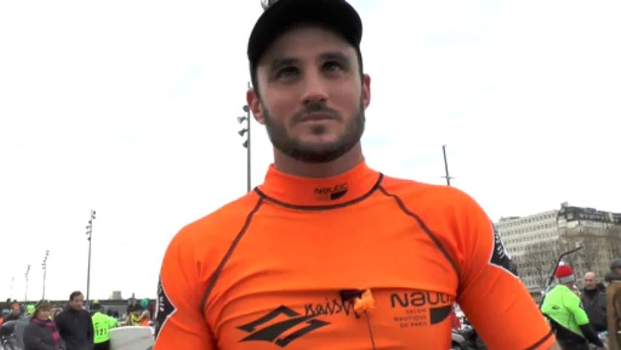 ITW Titouan Puyo - Deuxième longue distance Nautic Paris SUP Crossing