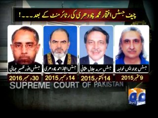 CJ to retire on 11 Dec-08 Dec 2013