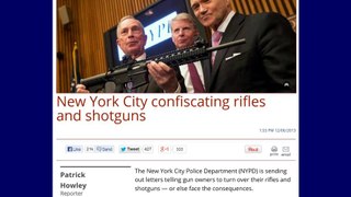 New York City is Confiscating Rifles And Shotguns