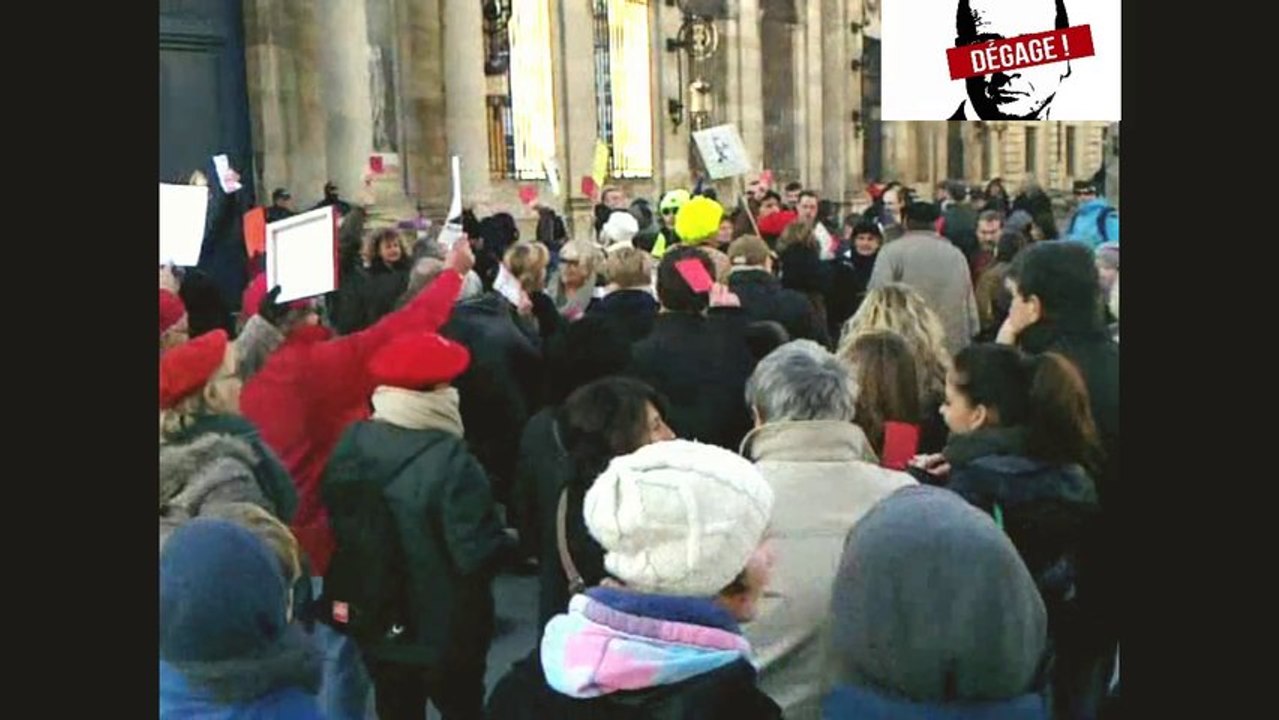 Manifestation du collectif  " Stop Hollande " à Bordeaux