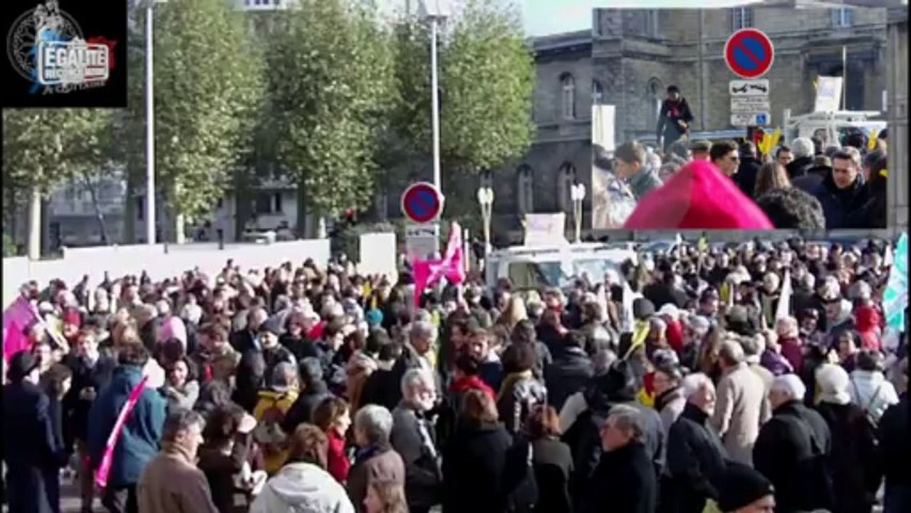 Marche contre le racisme à Bordeaux