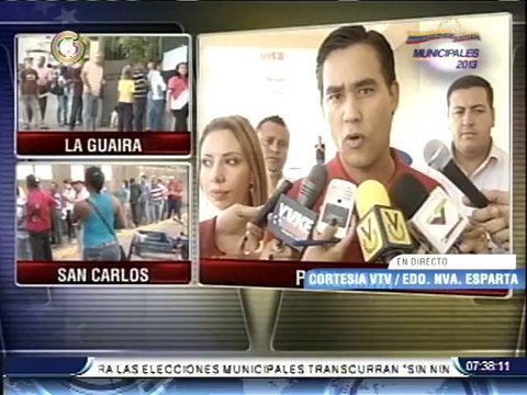 Dante Rivas votó y dijo que el proceso fue sencillo