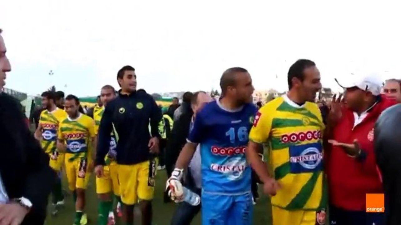 أحداث لقاء النادي الإفريقي و مستقبل المرسى