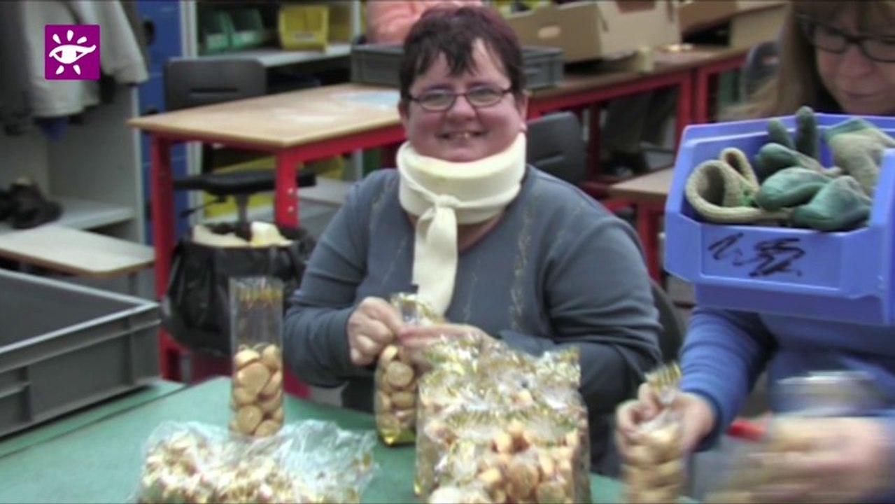 Téléthon 2013 : Mobilisation de l'ESAT Barberousse à Haguenau (67)