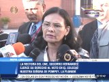 Rectora Hernández reporta fallas en centros de votación de Aragua y Vargas