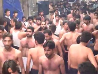 1st Muharram Imambargah Sajjadia by Matami Sangat Malik Mukhtar Ali Sabir 1435H