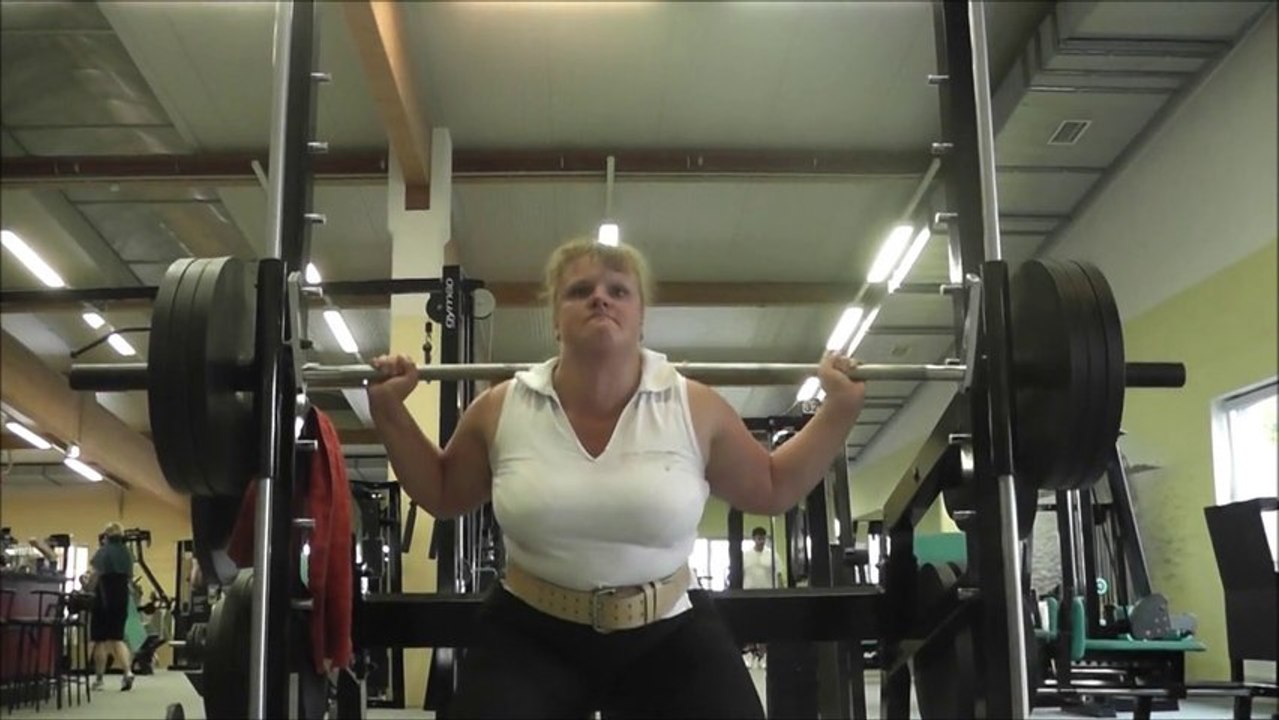 Anna Konda Squat 170kg