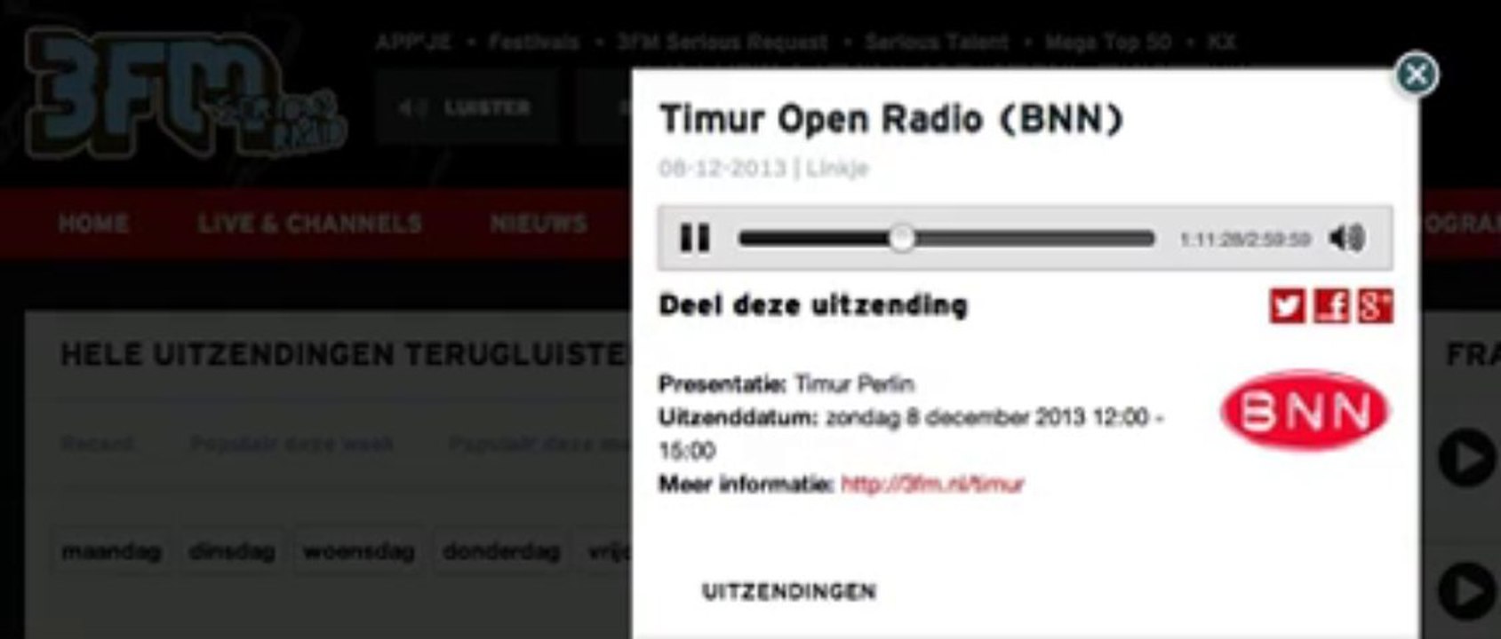 Racistische grap bij BNN