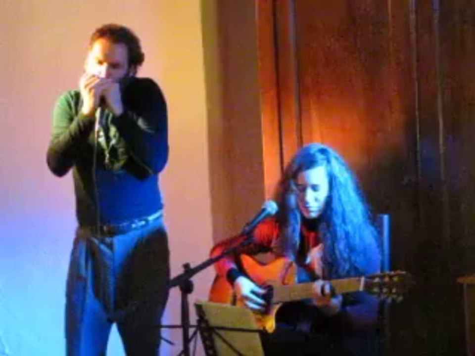 Nadia et Rodolfo à la librairie Elan Sud le 7 décembre 2013