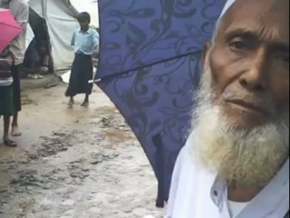 Rohingya Elder Interviewed on Massacre  لقاء مع  روهنجي مسن كبيرحول المذبجة